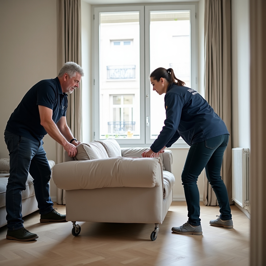 Ritiro organizzato degli arredi dopo sessione di home staging